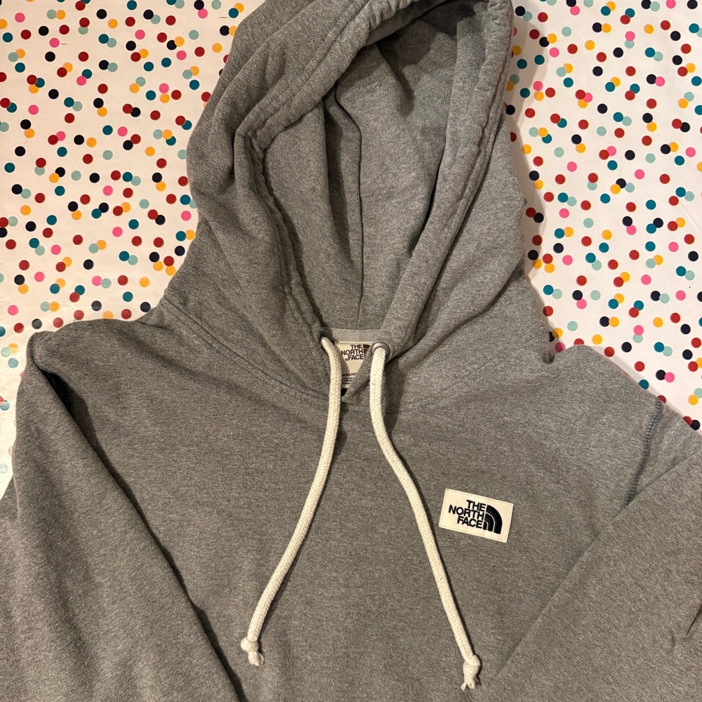 Grey North Face Hoodie
